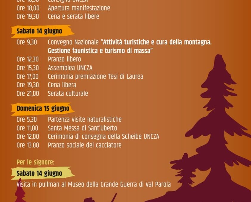 Assemblea Nazionale UNCZA 2025 programma