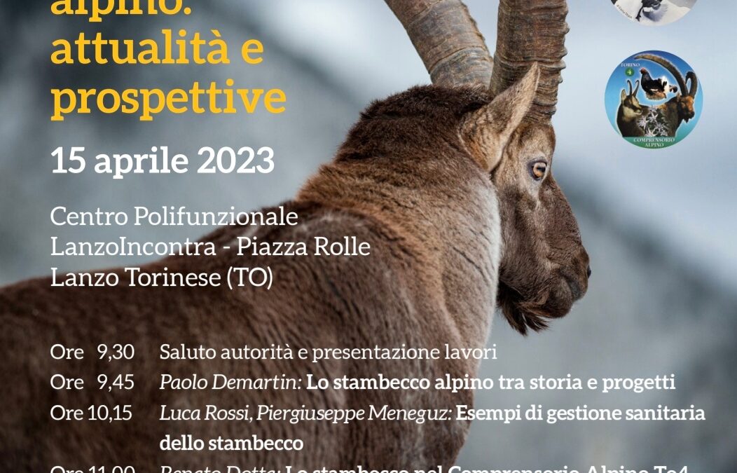 Convegno Lo stambecco alpino attualità e prospettive