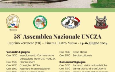 58ma Assemblea Nazionale UNCZA